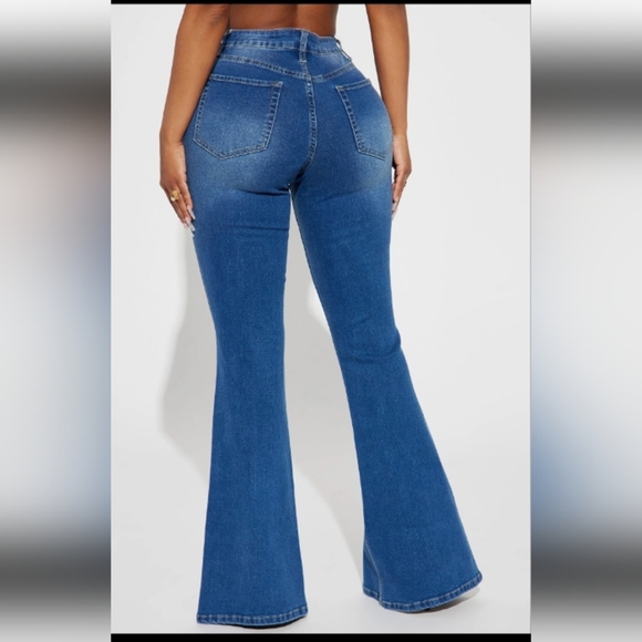 Fashion Nova Sz 1 Not What It Seams Split Hem High Waist Jeans Womens - Picture 2 of 7